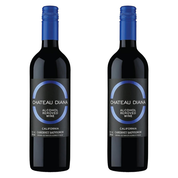 Chateau Diana Zero Alcohol Removed California Cabernet Sauvignon (2x 750 ml.)