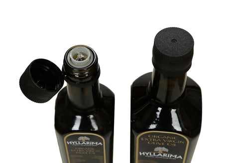 33.8 oz (1L) 100% Hyllarima Organic Extra Virgin Olive Oil | fl | Early-Harvest | First Cold Pressed | Organic