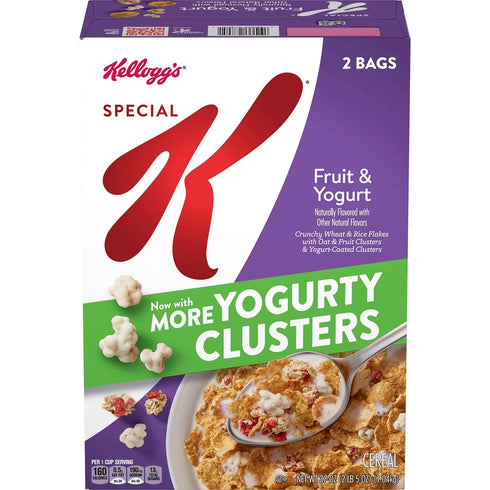 Kellogg's (2 Special K Breakfast Cereal, Fruit and Yogurt pk.)