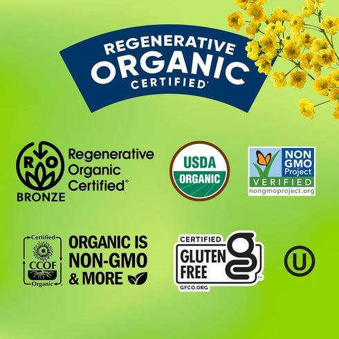 2lb Lundberg Organic Long Grain White Rice, Regenerative Organic Certified, Resealable Bag