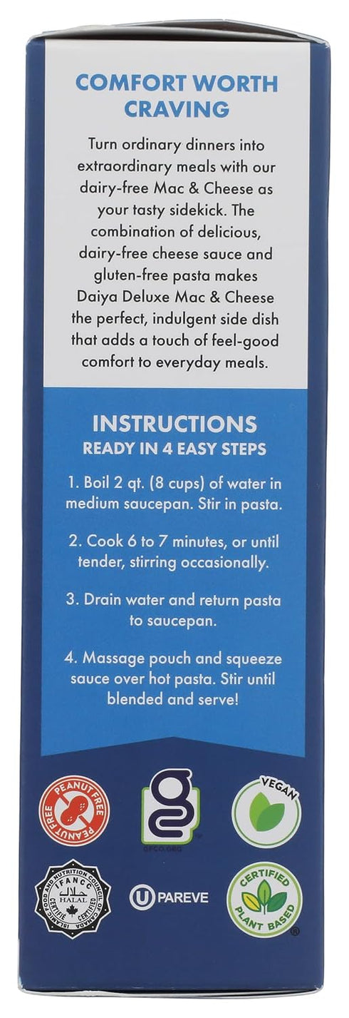 10.6 Daiya, Dairy Free Gluten Free Alfredo Style Vegan Mac and Cheese, Ounce