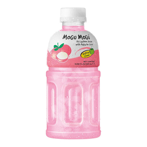 Mogu Mogu Format: Grocery Mogu Mogu Lychee Nata De Coco Juice, 10.82 Fl Oz (6 Bottles)