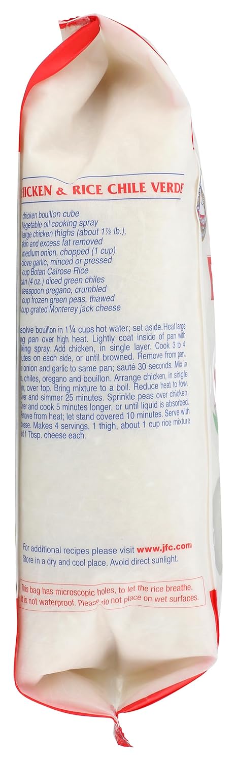 Botan 80 Calrose, Rice Calrose Extra Fancy, Ounce