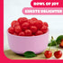 1 Pack Cherry Sours Candy - Pound - Old Fashioned Cherry Sour Balls for Parties and Everyday Treats - Red Chewy Candy