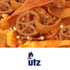 60 Oz Utz Party Mix Tasty Snack Mix of Corn Nacho Tortilla, Pretzel, BBQ Corn Chip and Cheese Curl, Perfect for Vending