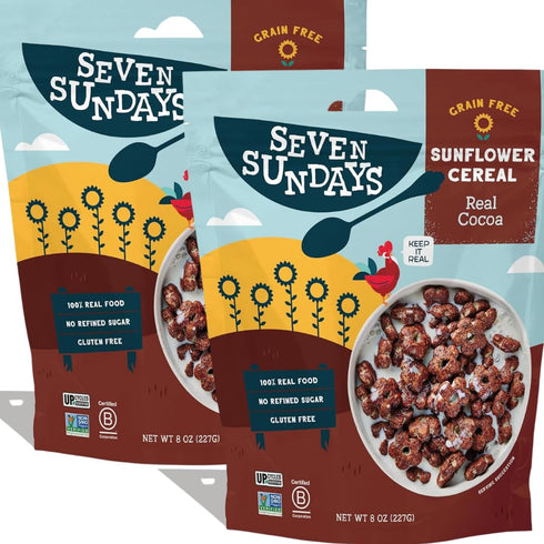 Generic Seven Sundays Sunflower Cereal, Real Cocoa Flavor, Grain Free & Gluten Free