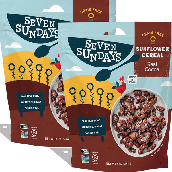 Generic Seven Sundays Sunflower Cereal, Real Cocoa Flavor, Grain Free & Gluten Free
