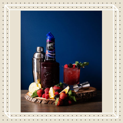 1 (33.8 Oz), Pack 3 Finest Call Premium Wild Berry Puree Drink Mix, Liter Bottle Fl