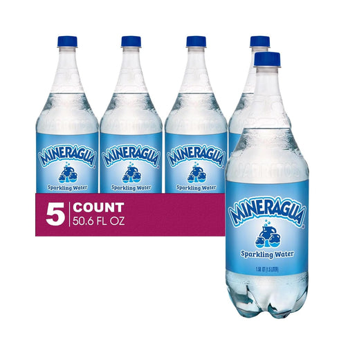Jarritos 5-Pack of MIneragua Mexican Sparkling Water Plastic Bottle 50.7 fl oz