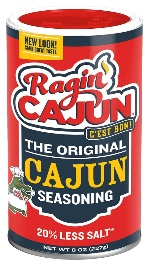 Mild Cajun Seasoning 8 oz (2) + Original Cajun Seasoning 8 oz (2) Variety Pack