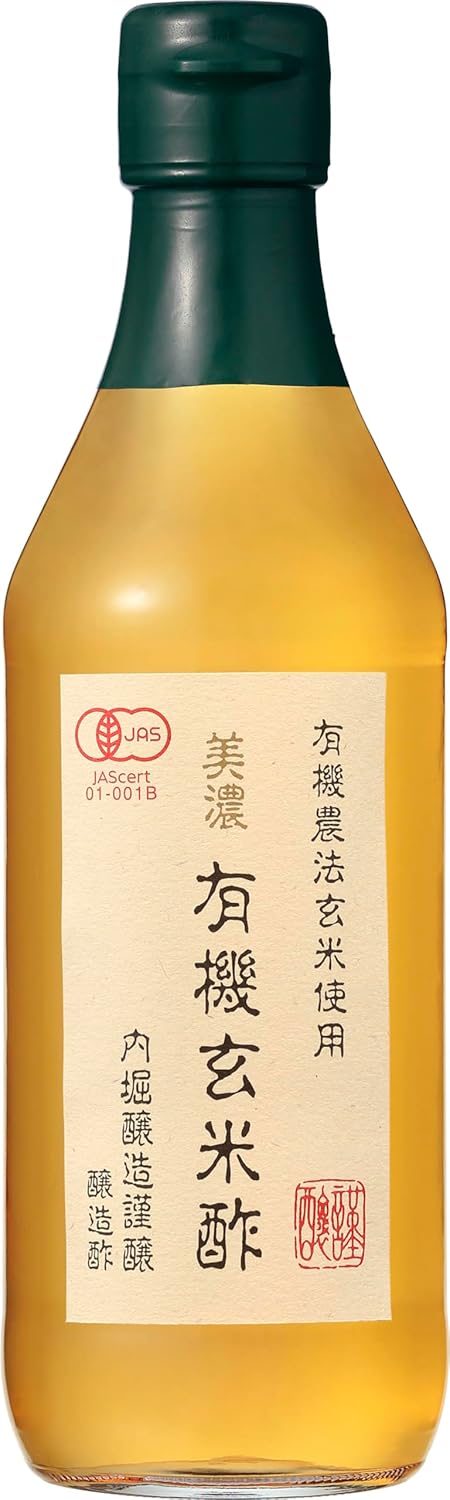 Inner moat brewing organic brown rice vinegar 360ml