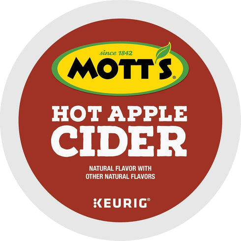 12 Count Mott's Hot Apple Cider, Keurig Single-Serve K-Cup Pods