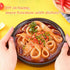 QLMLWR 1078g 38.03oz (pack 4) Sweet Potato NoodlesGlass NoodleChinese NoodleVermicelliRamen, Wide Vermicelli, Soft