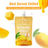 20 Packs, (3 0 VOLO VERO Konjac Jelly Squeeze Pouch Healthy Snacks, Low Calories Kcal), Drinkable, Sugar, Gluten Free