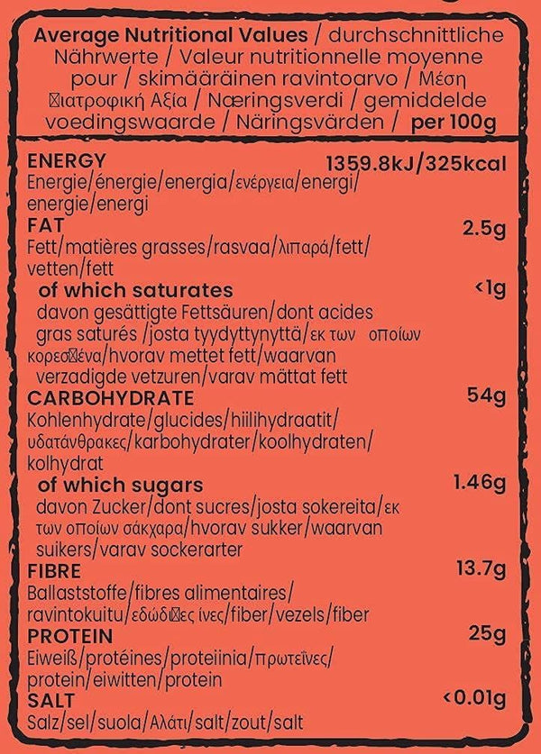 Amisa 400 ORGANICS Organic Red Lentil Flour, GR
