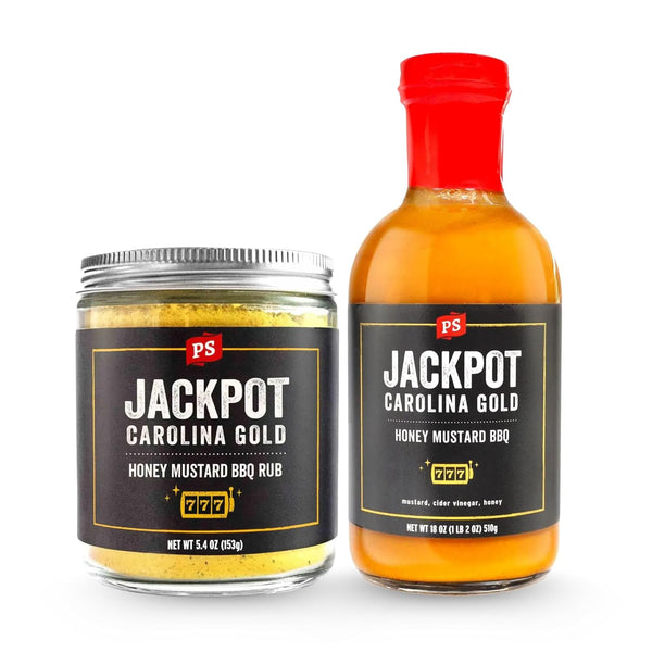 PS Seasoning Jackpot Carolina Gold Honey Mustard BBQ Bundle Sweet & Tangy