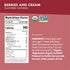 8 oz (Pack 1), Nature's Path Organic Regenerative Organic Certified Berries & Cream Instant Oatmeal, of Non-GMO