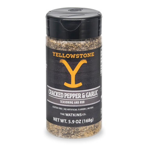 Watkins Cracked Pepper Garlic Seasoning & Rub, 5.9 oz