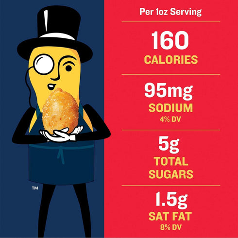 6 8-Pack PLANTERS Salted Caramel Peanuts, Sweet Snacks, Sweet Peanuts, Ounce