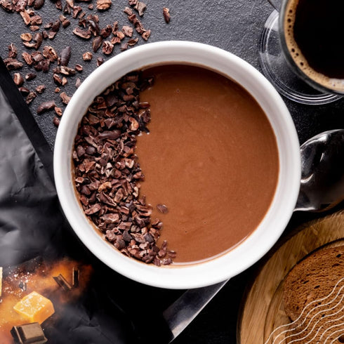 1 lb. NaturaleBio Cacao Nibs Organic Unsweetened, Non-Alkalized and Pure. Sugar-Free Dark Chocolate Chips Substitute.