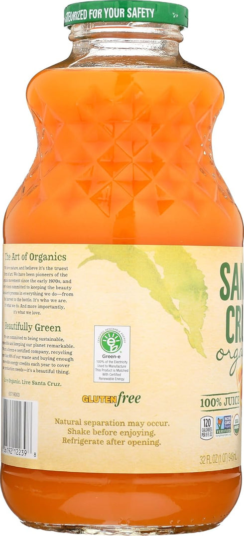 32 SANTA CRUZ ORGANIC Organic Orange Mango Juice, FZ