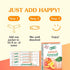 10ct (Pack 1) Packets True Lemon Peach Lemonade of - Drink Mix - No Artificial Sweeteners, Low Calorie - Powdered Drink