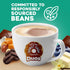 60 Count, (6 Packs 10) The Original Donut Shop Duos Coconut + Mocha Coffee, Keurig Single Serve K-Cup Pods, Medium