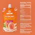 (12 (8 Packs) 5 KONJOY Konjac Jelly & Spaghetti Noodle Bundle, Peach Drinkable Jelly Pouches) + Konjac Shirataki
