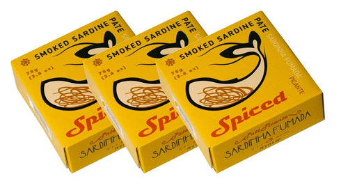 Ati Manel Portuguese Smoked Spiced Sardine Pate | B Vitamins, Omega-3 | Tinned Seafood