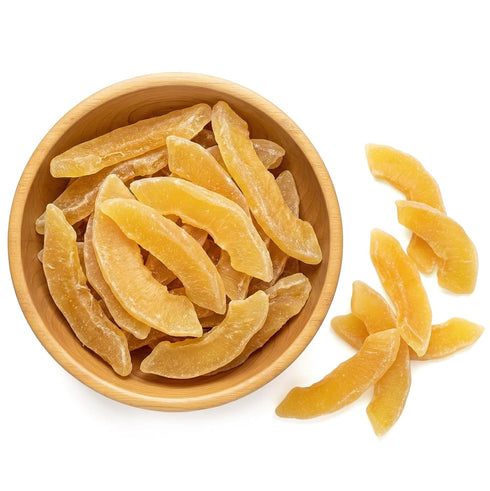 3 NY Spice Shop Dried Sweet Melon Slices - Pound Bulk Dried Cantaloupe - Chewy Melon Pieces Ideal for Snacking, Baking
