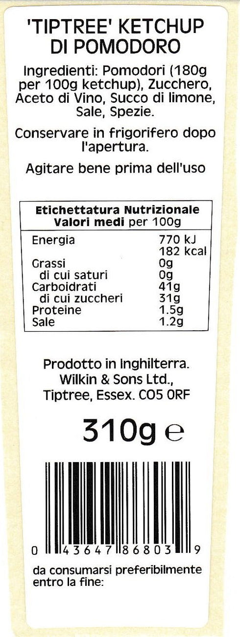 WILKIN & SONS Tomato Sauce, 310 GR
