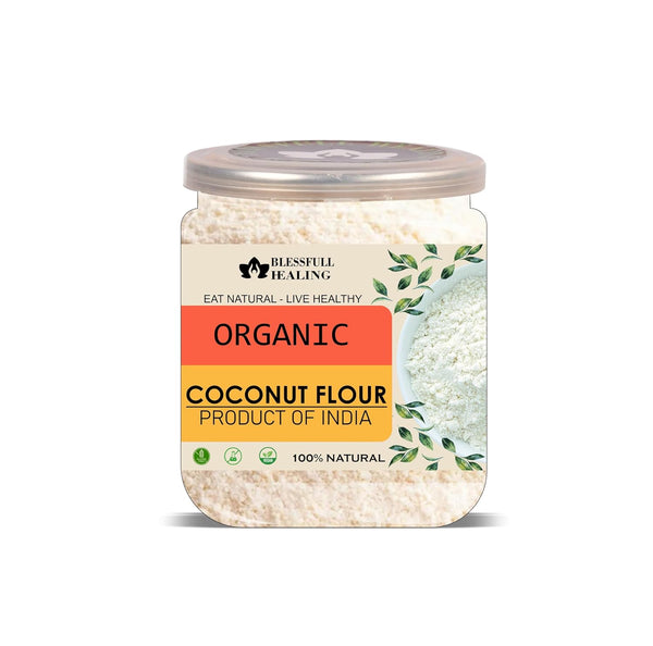 Blessfull Healing Organice COCONUT FLOUR 1 lb (453 Gram)
