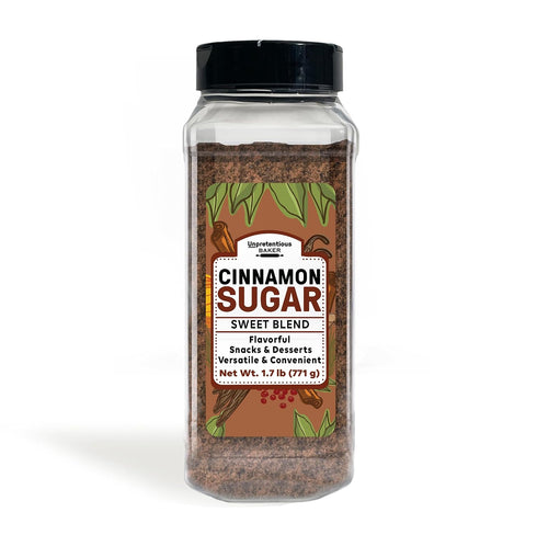 Unpretentious Cinnamon Sugar, 1.7 lb, Balanced Blend, Desserts & Snacks, Convenient
