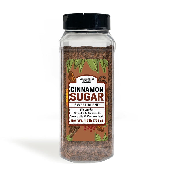 Unpretentious Cinnamon Sugar, 1.7 lb, Balanced Blend, Desserts & Snacks, Convenient