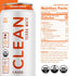 Pack 160mg (16oz 12-Pack 3 CLEAN Cause Zero Sugar Variety Yerba Mate Tea Sparkling, USDA Organic Energy Drink