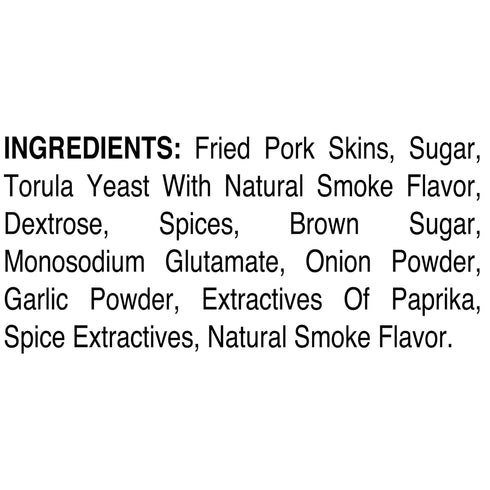 4 oz (Pack 12) Golden Flake Sweet Heat Pork Rinds, Bags of Spicy-Sweet Crunchy Pork Skins Gluten-Free, Keto Snack