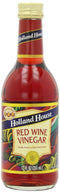 Holland House Vinegar, Red Wine 12 Ounce (Pack of 6)