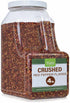 TOSS Crushed Red Pepper Flakes, Red Chili Bulk Spice 4 LB Container,