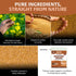 (397g/14oz) 100% Packed HANDPICK Yellow Mustard Seed Non GMO, Gluten Free, Raw, Sourced from India, For Cooking