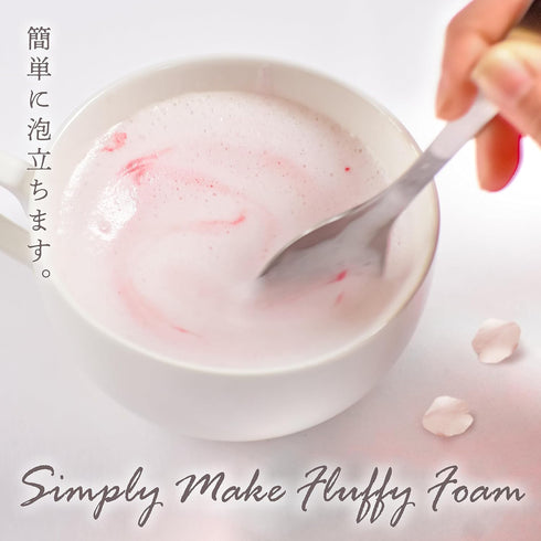 100%, 100g(3.5oz) YAMASAN KYOTO UJI Sakura Latte -Creamy and Aromatic Foam- Using Japanese Cherry Blossom Made