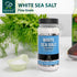20 Oz (1.25 (Pack 1) Soeos Sea Salt, Fine Grain, Pound), Non-GMO, Nature Himalayan White Salt, Rock Salt for Grinder