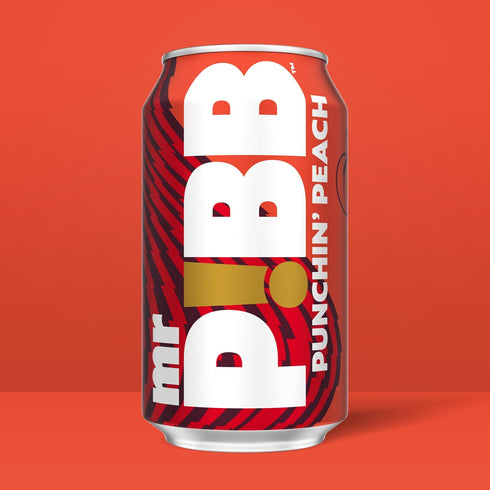 12oz 12pk Mr Pibb Punchin' Peach