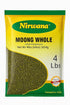 Whole Moong Beans (Moong Whole) Premium Green Mung Beans for Soups, Curries,