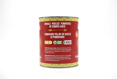 Sapore Di Napoli 6 Pack 28oz Italian Whole Peeled tomatoes