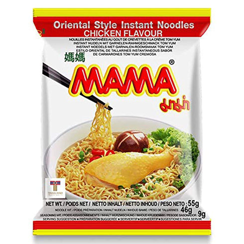 Generic Package 30 Packs (3 3 10 30 Mama Oriental Style instant noodles Mix Flavor Bundle Total Best Flavor Mix