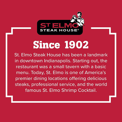St Elmo Steak House Seasoning, Flavorful Rub for Steaks, Burgers, Chicken, Seafood, and More - 13 oz