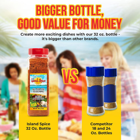 Versatile Island Spice All Purpose Seasoning