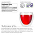 100 The Republic of Tea Natural Hibiscus Tea Super Refill, Tea Bags, Herbal Blend, Caffeine Free, Gluten Free
