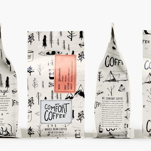 Mt Comfort Coffee Guatemala Medium Roast - Exceptional Arabica Beans from Guatemala, Medium Roasted for a Balanced