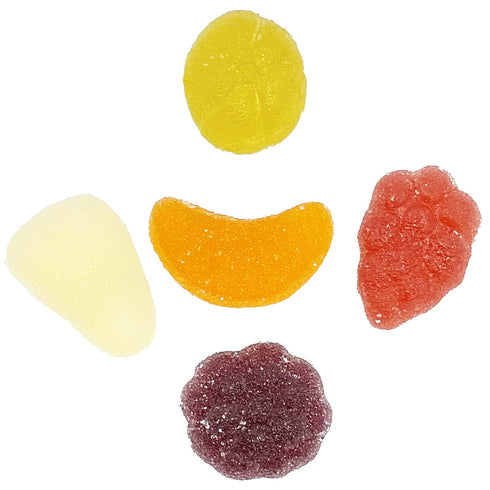 Gummy Gummies (4.4 Fruidles Multicolor Jelly Fruit (No Artificial Flavor) Candy, Delicious Fruit Shaped & Flavored